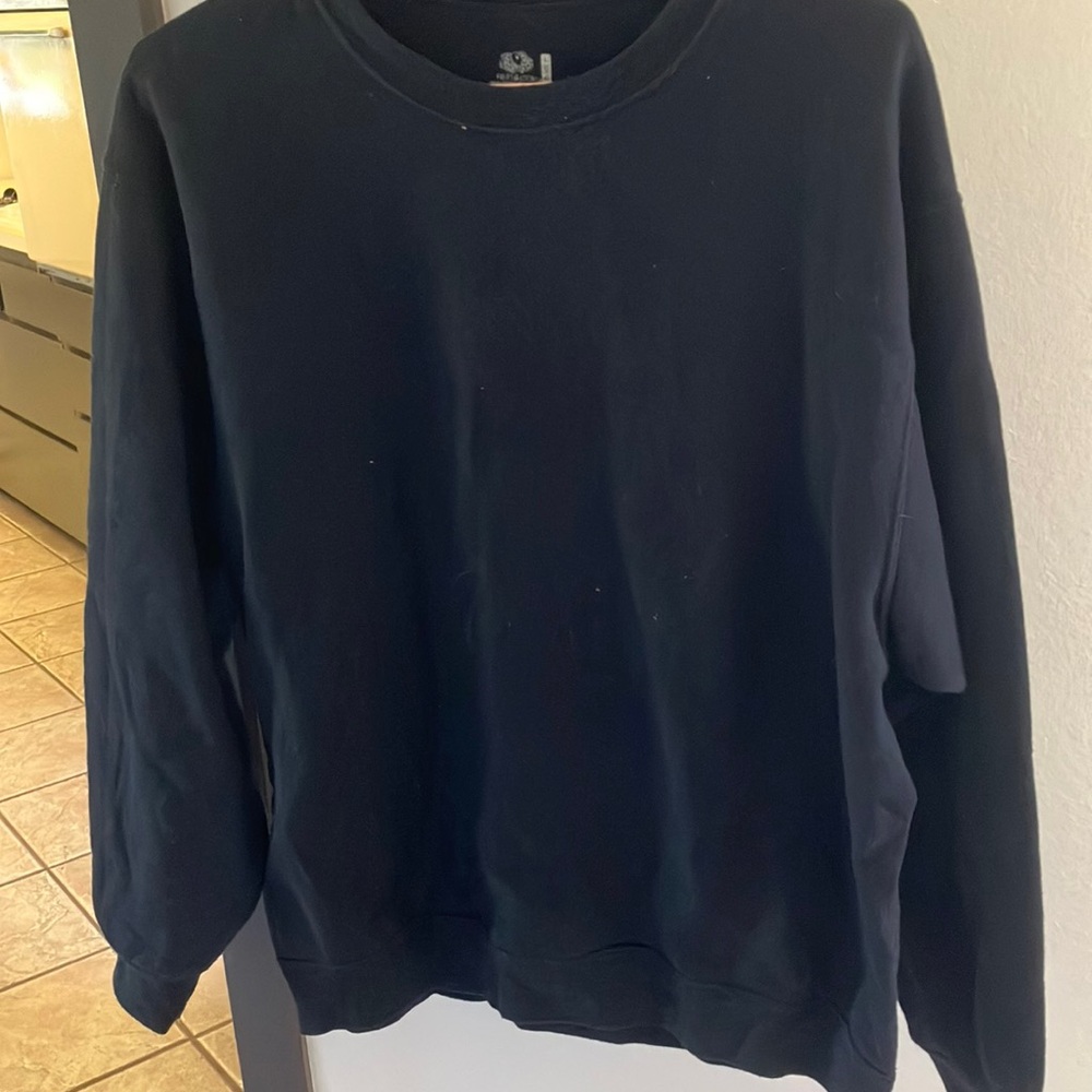 FINAL MARKDOWN Fruit of the loom unisex sweatshirt large